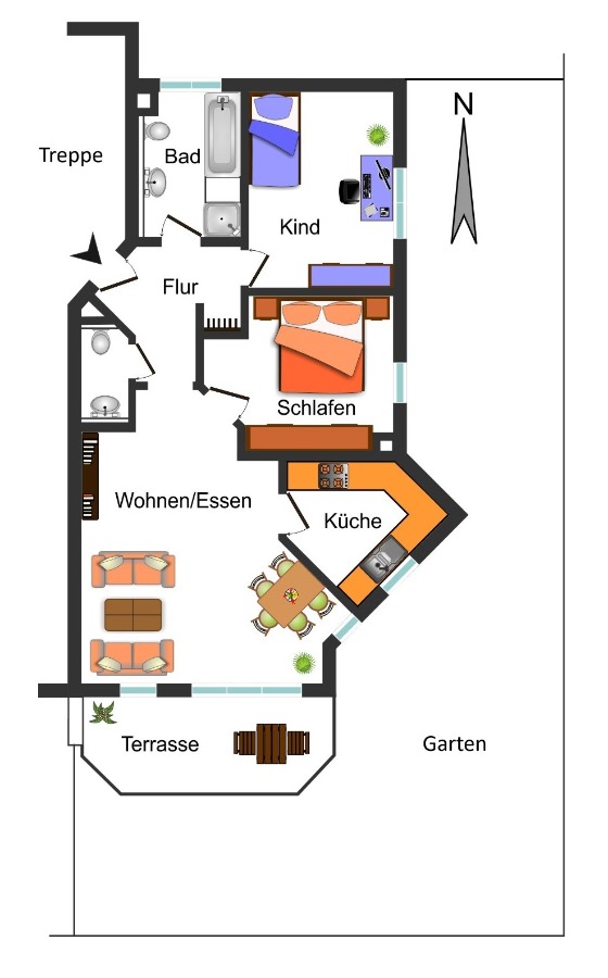EG Grundriss